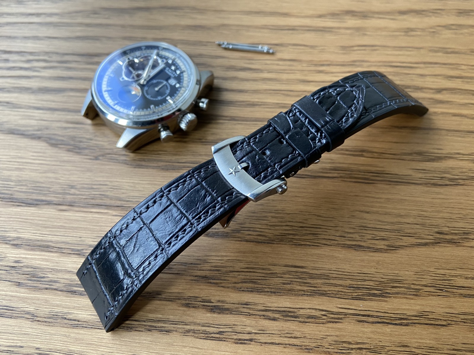 Ремешок для часов Zenith El Primero из кожи нильского крокодила