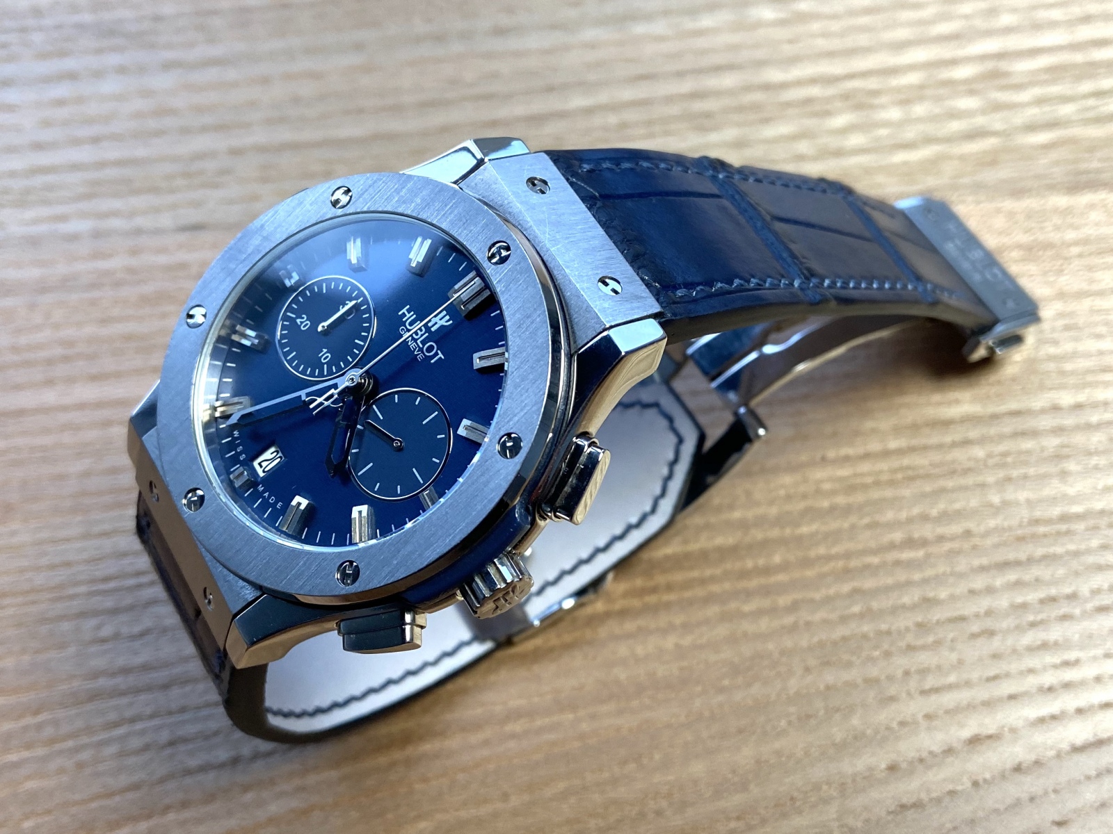 Ремешок для часов Hublot из кожи аллигатора