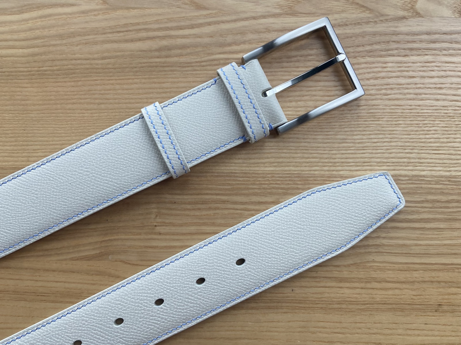 Ремінь із матової шкіри Epsom