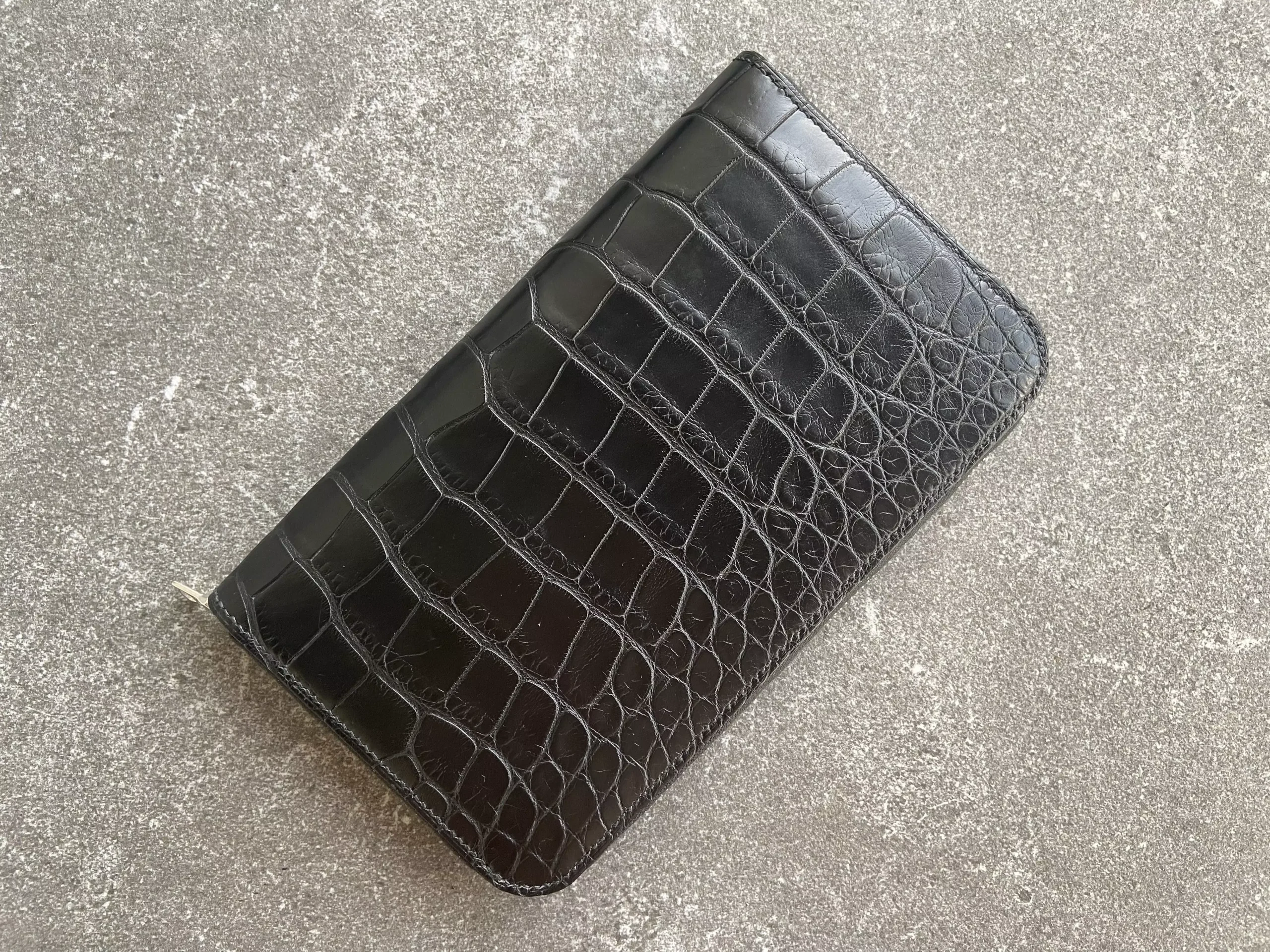 Органайзер ручної роботи зі шкіри алігатора