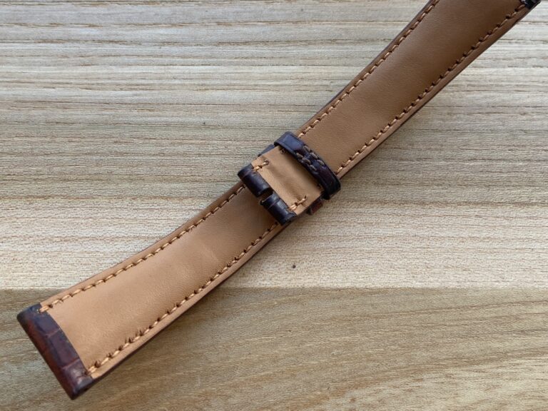 Замена подклада часового ремешка