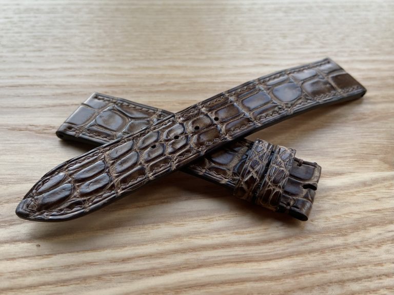 Ремешок из кожи крокодила для часов Louis Erard