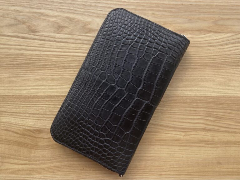 Органайзер из кожи крокодила