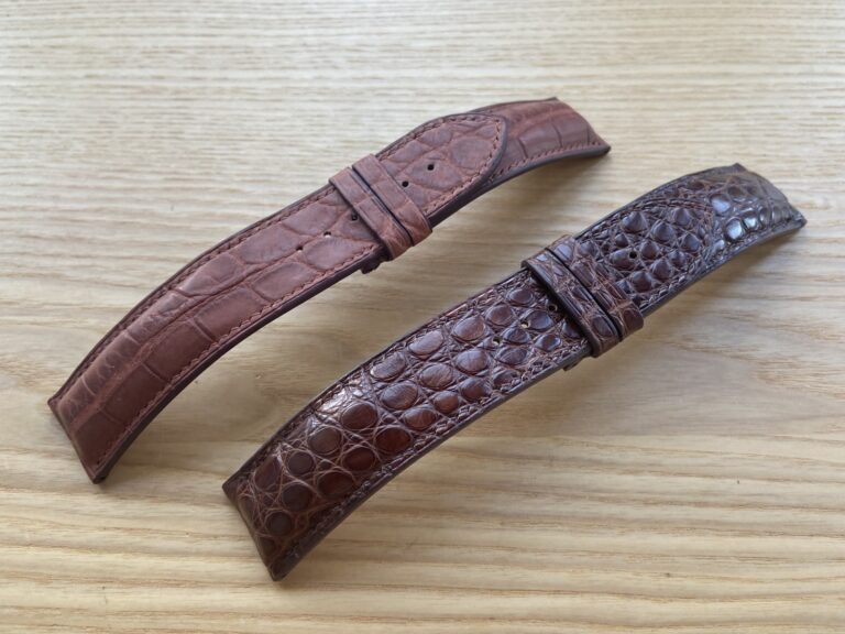 Комплект ремешков из кожи крокодила