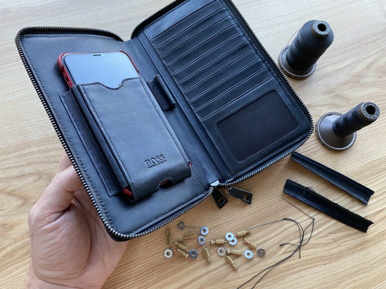 Моддинг клатча Hugo Boss